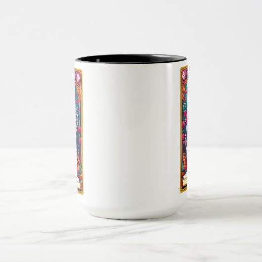 Grappige Tarot Kaart/De Hete Mama Mok (Midden)