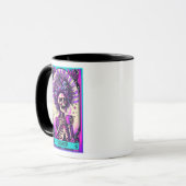 Grappige Tarot Kaart/Moederdag/vermoeide moeder Mok (Voorkant links)