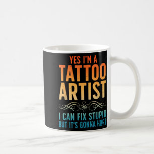 Grappige Tatoeagekunstenaar Kunst Voor Mannen Vrou Koffiemok