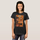 Grappige Tattoo Shop Dames T-Shirt – Tigar Ted (Voorkant volledig)