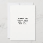 Grappige Teacher Kerstmis Vakantie Kaarten (Achterkant)