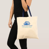 Grappige Tech Humor Er is Geen Cloud Het is Comput Tote Bag (Voorkant (product))