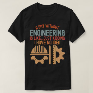 Grappige techniek, technische citaten t-shirt
