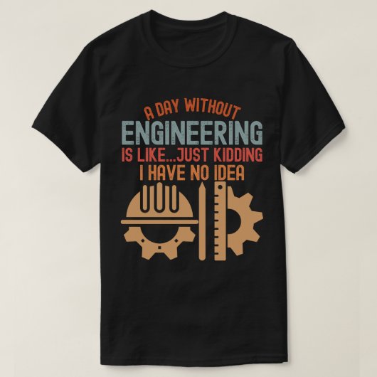 Grappige techniek, technische citaten t-shirt (Design voorkant)