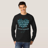 Grappige teckel eigenaar - Ik hou van mijn teckel T-shirt (Voorkant volledig)