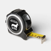 Grappige teckel hond, gemeten uw wijnstok rolmaat (Hoek)