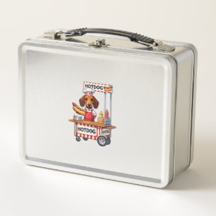 Grappige Teckel Hond Hotdog Sandwich Weenie Worst