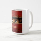 Grappige teddybeer koffiemok (Voorkant rechts)
