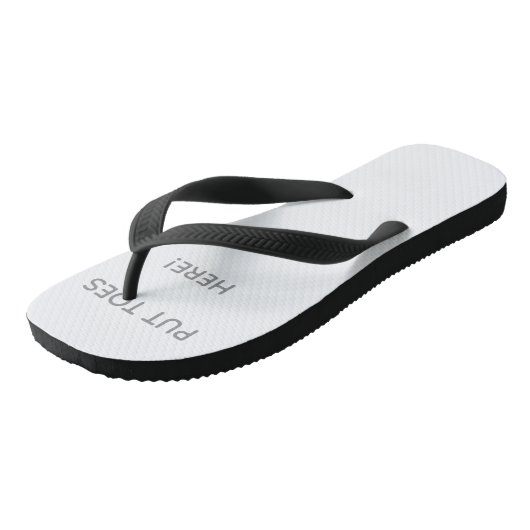 Grappige teenslippers (Schuin)