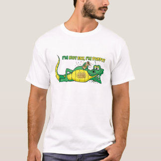 Grappige Tekenfilm Krokodil T-shirt