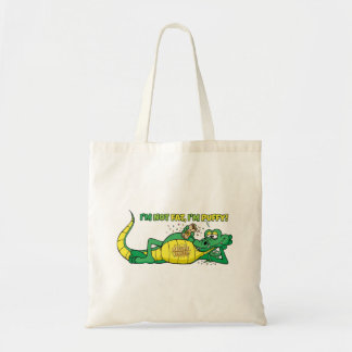 Grappige Tekenfilm Krokodil Tote Bag