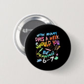Grappige Tekening Schetsende Kunstenaar Kunstliefh Ronde Button 5,7 Cm (Voorkant /achterkant)