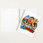 Grappige Tekens Terug naar School Ballon Planner (Display)