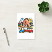 Grappige Tekens Terug naar School Ballon Post-it® Notes (Kantoor)