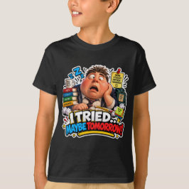 Grappige Tekens Terug naar School Ballon T-shirt