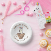 Grappige tekst Home is waar je kat in beker zit Papieren Kommen (Feest)