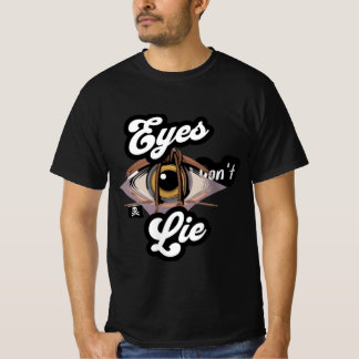 Grappige tekst mannen Tshirt Design van Eyes Don't