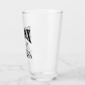 Grappige Tekst Ontspan We Zijn Allen Krankzinnig G Glas (Links)