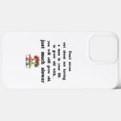 Grappige tekst over vrouwen en mannen Case-Mate iPhone case (Achterkant (horizontaal))