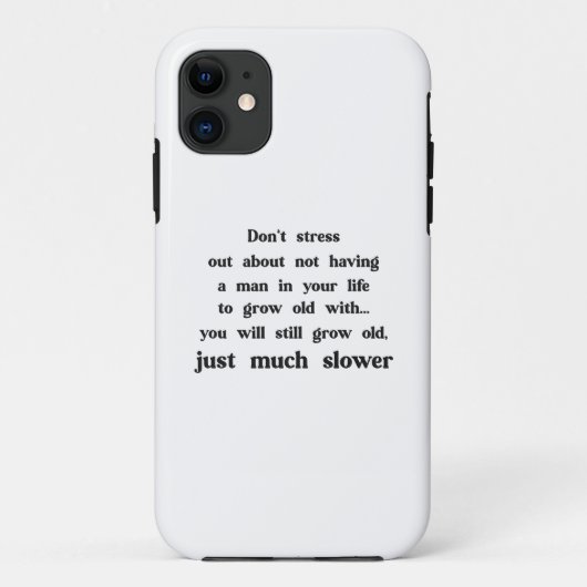 Grappige tekst over vrouwen en mannen. Case-Mate iPhone case (Achterkant)