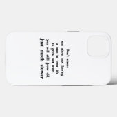 Grappige tekst over vrouwen en mannen. Case-Mate iPhone case (Achterkant (horizontaal))