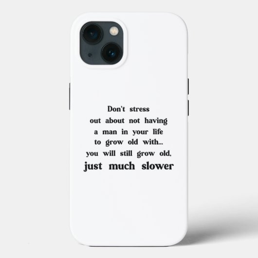 Grappige tekst over vrouwen en mannen. Case-Mate iPhone case (Achterkant)