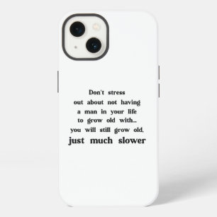 Grappige tekst over vrouwen en mannen. iPhone 13 hoesje