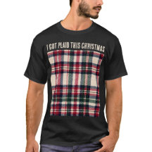 Grappige Tekst Traditionele Plaid Nostalgische Tar