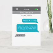 Grappige tekst Verjaardag Humor Kaart (Voorkant)