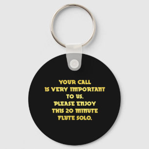 Grappige Telefoon Klantenservice Grap Sleutelhanger