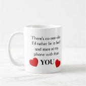 Grappige Telefoon Liefde - Beker Koffiemok (Links)