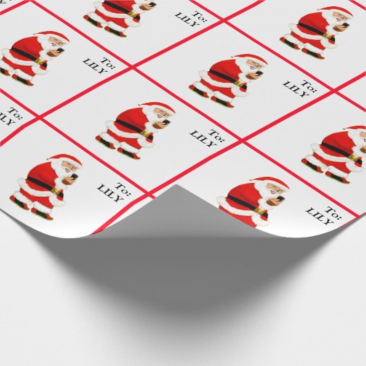 Grappige telefoon selfie cadeaupapier (Hoek)