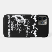 grappige telefooncase "HAPPY HOWL-O-WEEN" Case-Mate iPhone Case (Achterkant (horizontaal))