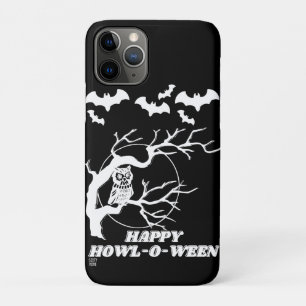 grappige telefooncase "HAPPY HOWL-O-WEEN" Case-Mate iPhone Case