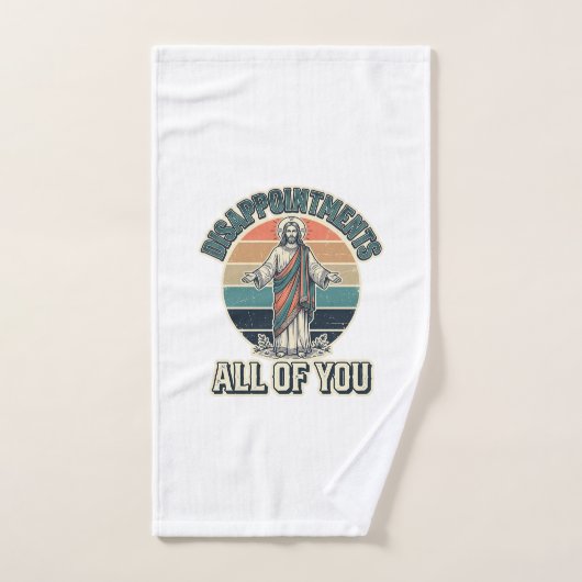 Grappige Teleurstellingen Allemaal Jullie Religieu Handdoek (Handdoek)