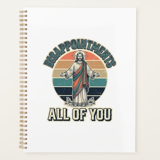 Grappige Teleurstellingen Allemaal Jullie Religieu Planner (Voorkant)