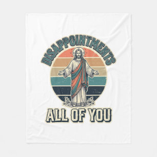 Grappige Teleurstellingen Allemaal Religieus T-shi Fleece Deken
