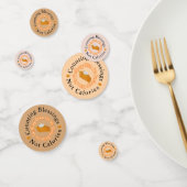 Grappige telzegeningen Niet Calorieën Dankbaar Confetti (Groep)