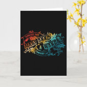 Grappige Tennessee-ham Mary Anne & Wandas Stra Kaart (Gele Bloem)