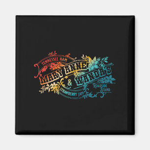 Grappige Tennessee-ham Mary Anne & Wandas Stra Magneet