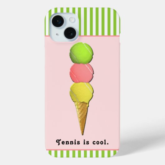 Grappige Tennis Case-Mate iPhone Case (Achterkant)