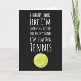Grappige Tennis Kaarten Sporthumor Voor Tennisspel