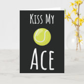 Grappige Tennis Kaarten Voor Vriend Sport Humor Sp (Gele Bloem)