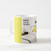 Grappige tennis spreuk koffiemok (Voorkant links)