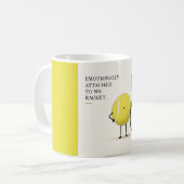 Grappige tennis spreuk koffiemok (Voorkant links)