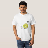 Grappige tennis spreuk t-shirt (Voorkant volledig)