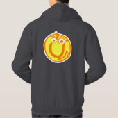 Grappige tennisbal hoody (Achterkant)
