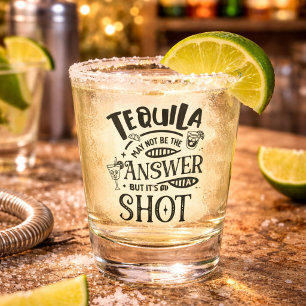 Grappige tequila is misschien niet het antwoord shot glas