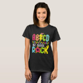 Grappige terug naar school bliksemflits 1e klas ro t-shirt (Voorkant volledig)