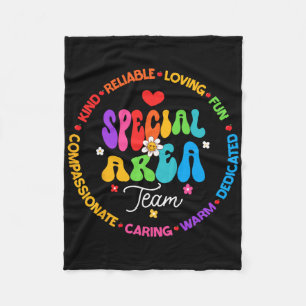 Grappige terug naar school docent waardering speci fleece deken